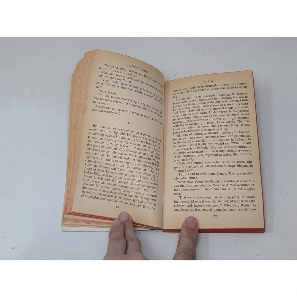 Q and A Q&A by Edwin Torres‎ First 1st Edition Vintage Paperback Book 1978 70s